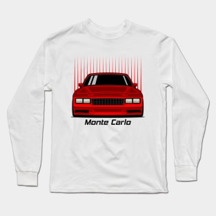 Racing Red Monte Carlo Art Long Sleeve T-Shirt